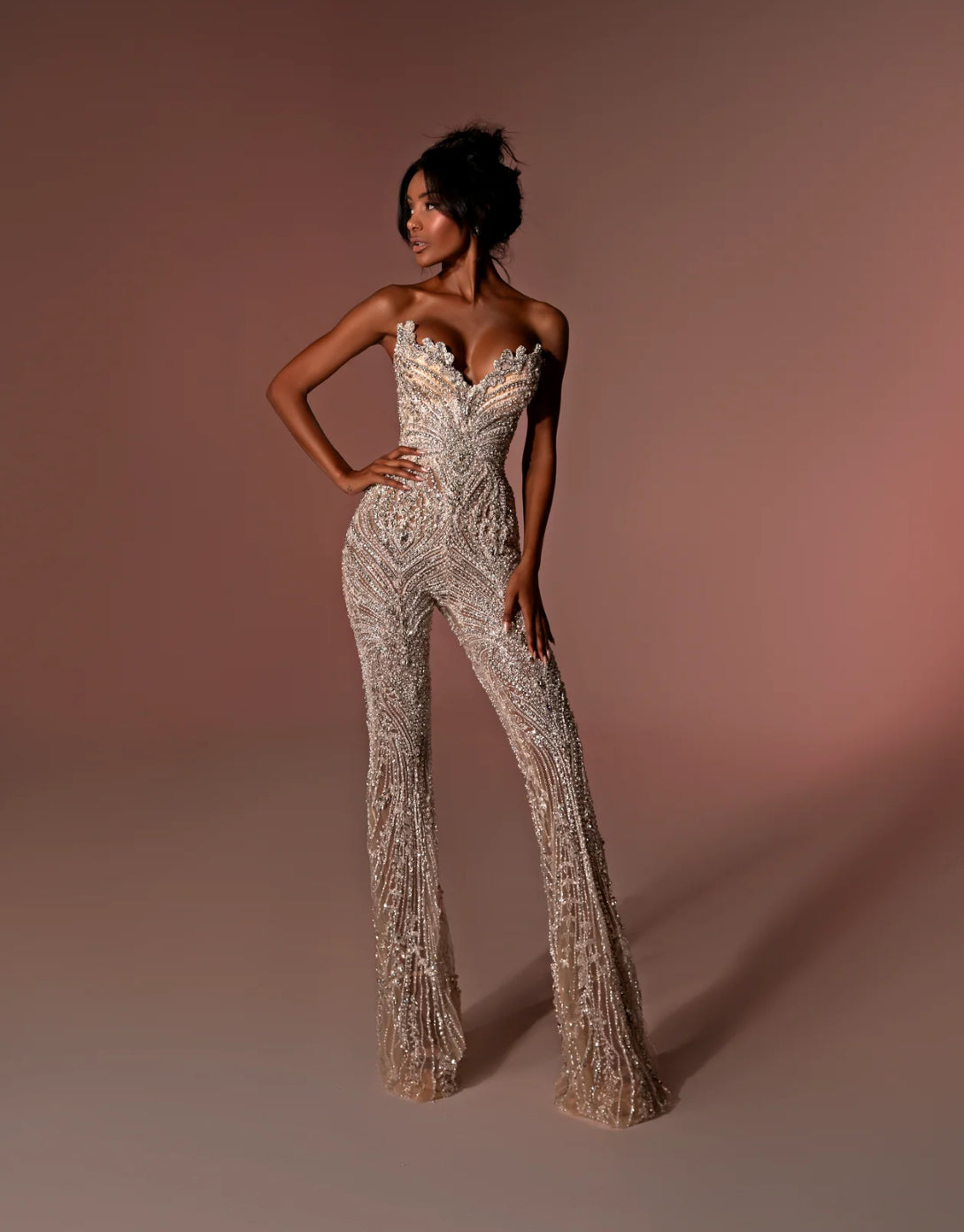 Corset Bridal Jumpsuit
